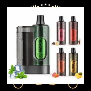 ARASHI 電子タバコ vape シーシャ 25,000回吸引回数 大容量 使い捨て ポッド5個付き 水蒸気タバコ ベイプ 爆煙 カートリッジ交換可能 持