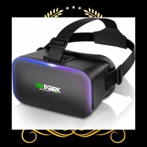 【2024強化版 VRゴーグル】 vrゴーグル スマホ用 Geakv VRヘッドマウントディスプレイ 1080P 超広角120°視野角 VRゴーグル 焦点距離＆瞳