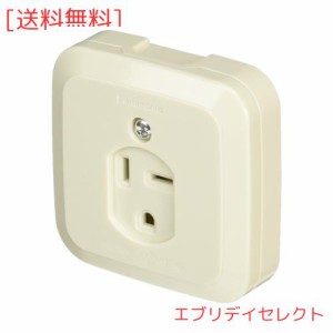 パナソニック(Panasonic) 小型接地2P30A角型コンセント 250V ホワイト WK3730W