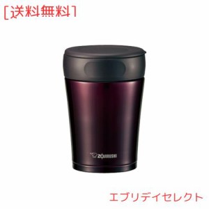 象印 ( ZOJIRUSHI ) ステンレスフードジャー 0.36L ボルドー分解せん SW-GB36-VD