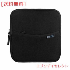 Lacdo 耐衝撃 外付け USB CD DVD ライター ブルーレイと外付けハードドライブ ネオプレン 保護ストレージ キャリー スリーブケース ポー