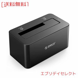 ORICO HDDスタンド USB3.0接続 SATA3.0 ハードディスクケース HDDケース 2.5型/3.5型 HDD/SSDサポート UASP対応 8TBまで大容量 外付けド