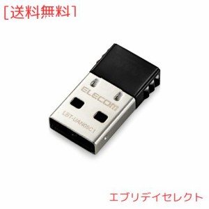 エレコム Bluetooth USB アダプタ USB-Aコネクタ Class1 Bluetooth4.0 小型 省電力 EDR/LE対応 [Windows 11/10/8.1/8/7 対応] ブラック L