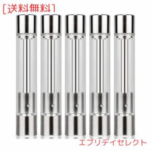 ARASHI プルームテック互換 アトマイザー 5個入り PloomTech互換 クリアタンク リキッドアトマイザー 大容量1.0ml/個 液漏れ防止 808F/M1