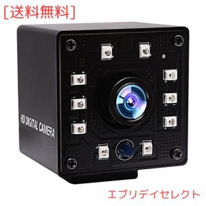 ELP 200万画素 WEBカメラUSB 1080P ウェブカメラ HDビデオ 720p 60FPS 暗視機能付きカメラ IR CUT付き赤外線 フルHD カメラUSB KL36IR