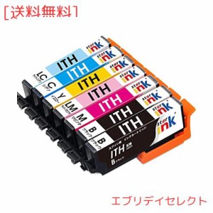 エプソン 対応 ITH-6CL イチョウ Epson 互換インク ITH 7本セット （2BK/C/M/Y/LC/LM） 互換インクカートリッジ EP-709A EP-710A EP-711A