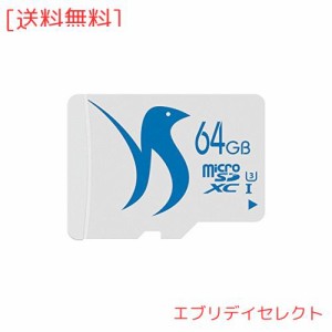 FATTYDOVE Microメモリーカード 64GB microSDXC U3 高速フラッシュメモリーカード(64GB-U3)