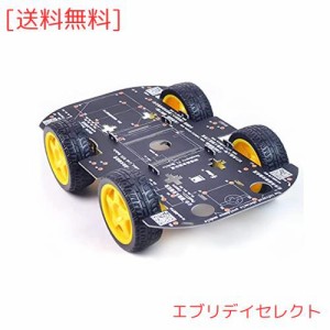 Arduino /ラズベリーパイ用4 TTモーター付き4WDロボットシャーシキット