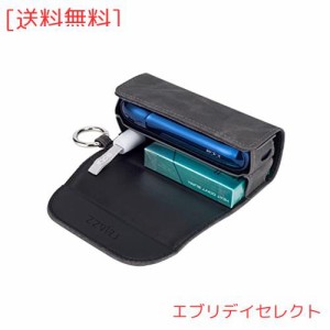 Rejazzy IQOS ILUMA/IQOS ILUMA PRIMEは収納のみをサポートします, IQOS3 DUO/3 (Ikos) CASE レザー収納バッグスモーク＆クリーナー本体