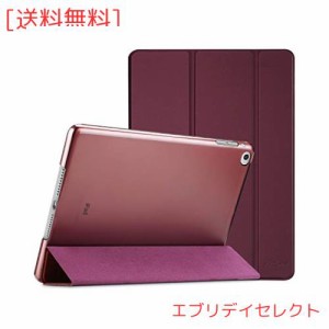 ProCase iPad Air 2(2014発売)ケース スマート 超スリム スタンド フォリオ保護ケース 半透明フロスト バックカバー 対応端末：Apple iPa