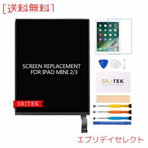 SRJTEK For iPad Mini 2/3 A1489 A1490 A1491 A1599 A1560 A1600 液晶パネルを交換、タブレットpc 液晶パネルのみ（タッチパネルを含まな