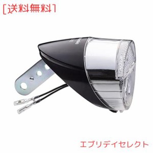 パナソニック(Panasonic) LED ハブダイナモ専用ライト 1線式/2線式ハブダイナモ対応 兼用モデル 自転車 ブラック W59×D79×H62mm NSKL14