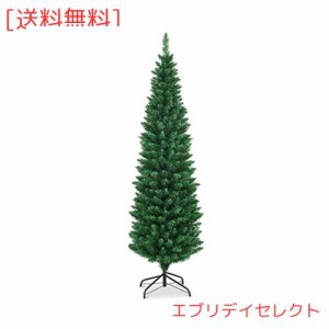 Costway クリスマスツリー 180cm グリーン 緑 400本枝 ヌードツリー クリスマス飾り インテリア用品 クリスマス 高濃密度 収納便利 おし