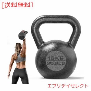 PROIRON ケトルベル 16kg 一体型鋳鉄 ジムや自宅に最適 3年保証