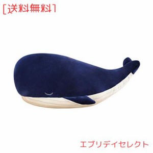 TWDRTDD クジラぬいぐるみ かわいい おもちゃ おもしろ シロナガスク クジラ 可愛い 寝室 ふわふわ 動物 人形 ベッドルーム プレゼント 