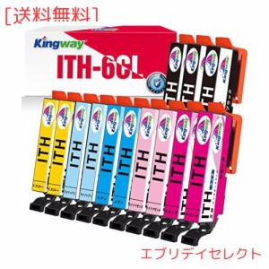 エプソン Epson用 ITH ITH-6CL 互換イチョウ インク ITH6CL 6色セット×2 +黒1本(計13個入り) EP-811AB EP-811AW EP-709A EP-710A EP-711