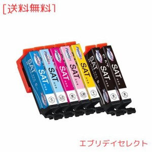 エプソン(EPSON)用 さつまいも SAT 互換インクカートリッジ SAT-6CL サツマイモインク (7本セット) 適合機種: EP-712A EP-713A EP-714A E