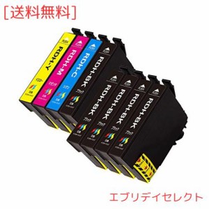 RDH リコーダー互換インク PX-049A PX-048A 用インクカートリッジ エプソンRDH-4CL 4色1SET+ブラック4本 RDH-BK-L ×5/C/M/Y全8本大容量 