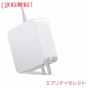 Hebest Macbook Pro 充電器 60W Mag 1 L型 充電器【PSE認証】Mac 互換電源アダプタ L字コネクタ Mac Bookと13インチ 用 （2012年中頃まで