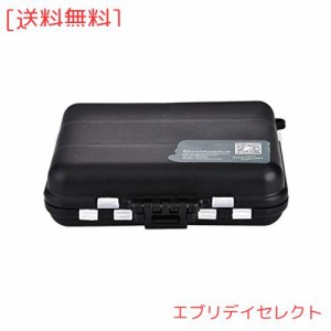 EBTOOLS. タックルボックス ルアーケース 釣り具 収納ケース コンパクト 仕掛け小物入れ フィッシング ルアー ミノー 釣り針 つり道具 ツ