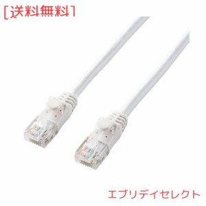 エレコム LANケーブル CAT6A 10m 爪折れ防止コネクタ cat6a準拠 やわらか ホワイト LD-GPAY/WH10