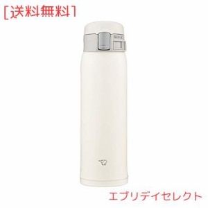 象印マホービン(ZOJIRUSHI) 水筒 直飲み 【ワンタッチオープン】 ステンレスマグ 480ml ペールホワイト SM-SF48-WM