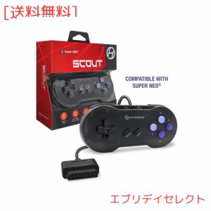 HYPERKIN ”SCOUT” SFC?/SNES?専用有線コントローラー ブラック