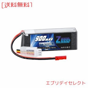 ゼエエ Zeee 2S リポバッテリー 7.4V 45C 900mAh JSTプラグ付き RCヘリコプター用 FPV用 ドローン用 ラジコン製品バッテリー RCカー用 RC