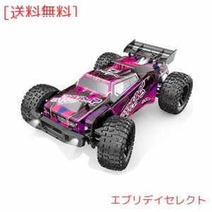 DEERC ラジコンカー オフロード 大人向け こども向け 4WD 1/10 45km/h ブラシレスモーター 大型 操作時間40分 四輪駆動 子供 高速 バッテ