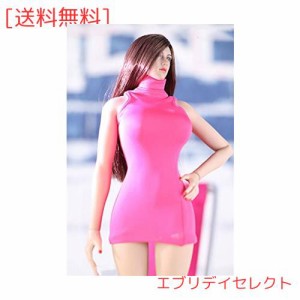 HiPlay 1/6 女性 フィギュア ドール 用 ワンピース ドレス TBLeagueボディに対応 CM078 (Pink)