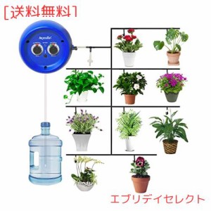 屋内鉢植え 植物用 DIYマイクロ点滴灌漑キット 散水 散水タイマー 灌漑システム コントローラー 10鉢対応