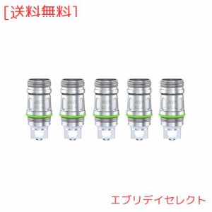 Eleaf EC-A Coil Head ISTICK PICO PLUS 電子タバコ Melo 4S Sub Ohm アトマイザー対応 交換用コイル 5個入り (EC-A 0.3ohm)