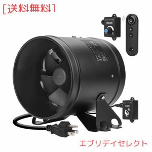 DUCTURBO 中間取付形ダクトファン 150mm 強力 風量:594？/h 塗装ブース用換気扇 ダクト用換気扇 リモコン付き PSE認証