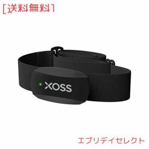 XOSS X2 心拍センサー Bluetooth 5.0/ANT+ 多機能 IP67防水 心拍モニター ハートレートモニター サイクルコンピュータ/スポーツウォッチ/