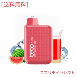 電子タバコ 使い捨て 使い回し6000回吸引可能, VAPTIO vape たばこ大容量水蒸気タバコ ノンニコチン(スイカ)