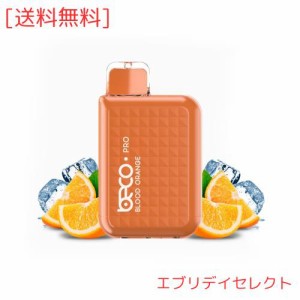 電子タバコ 使い捨て VAPTIO vape たばこ BECO PRO vape ニコチンなし タール無し でんしたばこ 6000回吸引可能 禁煙補助に最適 爆煙 ニ