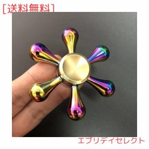 HY-MS Hand Spinner ハンドスピナー 指スピナー 超耐久性 高速回転 ストレス解消 暇つぶし 3〜5分平均スピン (カラー ハンドスピナー 4)