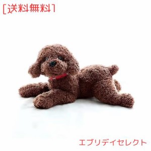 ぬいぐるみ プードル 犬 リアル 本物そっくり ハンドメイド やさしい手触り 可愛く癒し犬 トイプードル ぬいぐるみ 抱き枕 大きい 添い寝