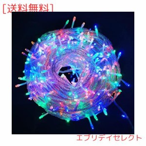 [Vividsunny] LEDイルミネーションライト 30m 500球 8パターン クリスマス飾り 部屋 LED電飾 パーティー・イベント装飾 ハロウィン飾りラ