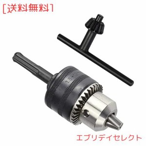 YUENTOEN ドリルチャック ドリルハンマー用 SDSプラス回転チャック 1.5-13mm DIY工具 ドリル チャック 穴あけ 研磨 1/2-20 UNF マウント 