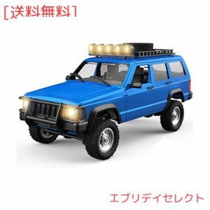 DEERC ラジコン クローラー ホビー ラジコンカー オフロード Jeep ジープ 改造やカスタム可能 1/12スケール 四輪駆動 超リアル 操作時間8