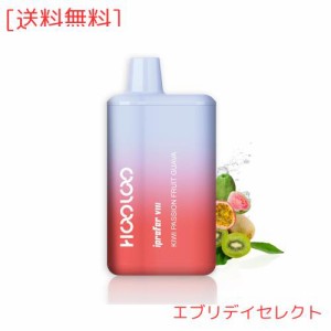 HOOLOO 電子タバコ ベイプ vape シーシャ 口寂対策 水蒸気タバコ 6,000回吸引 禁煙パイポ 10風味セット シーシャ 電子タバコ 本体 ニコチ