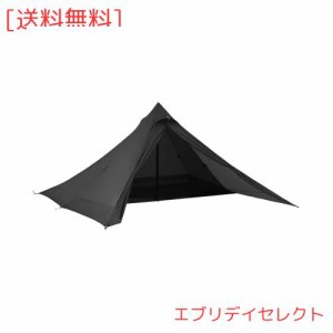 Thous Winds テント ソロ 軽量 簡単設営 ワンポールテント コンパクト 4シーズン適用 小型テント ピラミッドテント 2人用 キャンプ アウ