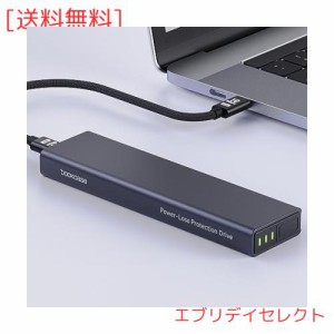DOCKCASE M.2 NVMe SSD ケース USB3.2 Gen2 接続 ssd エンクロージャー 3秒電源喪失保護(PLP)機能搭載 m.2 nvme ssd ケース