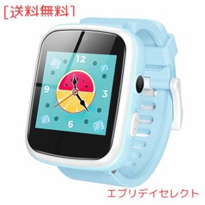 AGPTEK 日本正規品 キッズ 腕時計 子供用 スマートウォッチ smart watch for kids 時計 女の子 男の子 時計 文字盤DIY タッチスクリー 8G