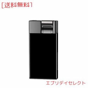 WDMART おしゃれ 防風 ガスライター メタル 充填式 ライター ブタン 注入式 ライター ターボ ジェット ライター レバー式点火スイッチ 残