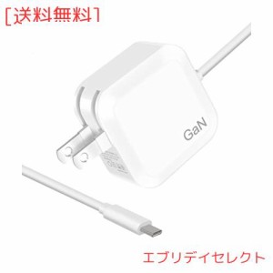 PD 充電器 45W USB-C 急速充電器 Type-C ACアダプター GaN採用 ノートパソコン充電器 スマホ充電器 タイプC 汎用MacBook Air, Lenovo Thi