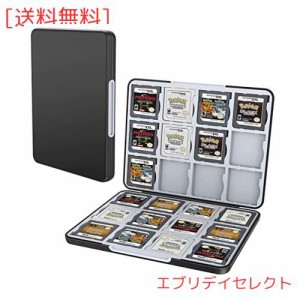 PGRTYOF 3DS ケース DS ソフトケース 3DS カードケース 24枚収納 NS 3DS 3DSXL 2DS 2DSXL DS DSi対応 カード整理ケース 収納 ポーチ、ゲ