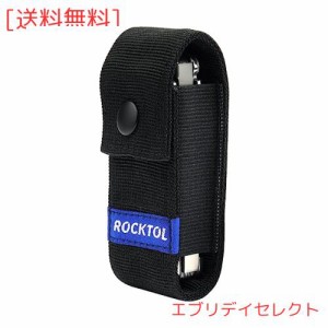 ROCKTOL マルチツールシース プレミアムナイロンスナップシース EDCマルチツールポーチホルスター レザーマンマルチツール用 4.2インチ対