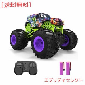 DEERC ラジコンカー こども向け おもちゃ オフロード RCカー 1:16スケール ラジコン 車 滑り止め大型タイヤ 40分間走れ 2.4GHz 耐衝撃 リ